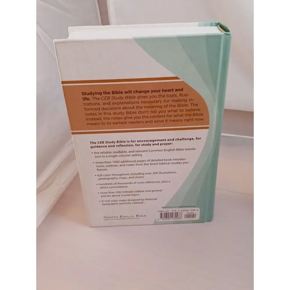 King James Version Student Bible Hardcover & The CEB Study Bible Hardcover 2013